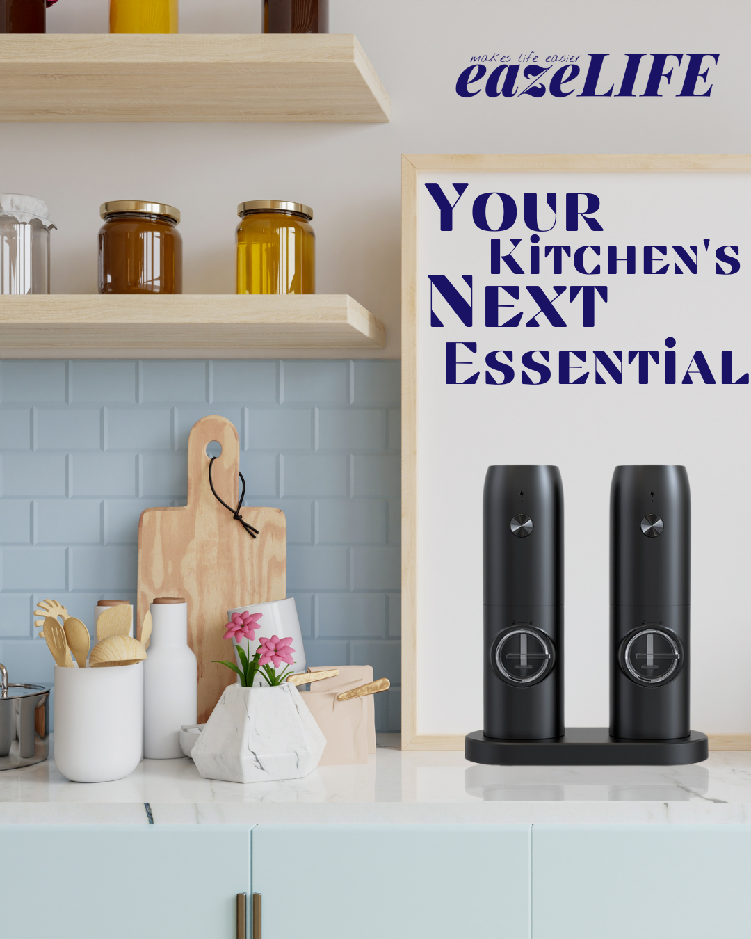 Automatic Salt & Pepper Grinder